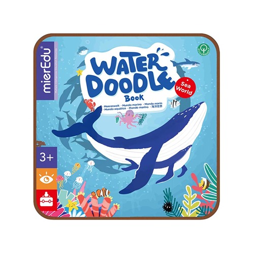 mieredu-water-doodle-boek-herbruikbaar Herbruikbaar water doodle boek MierEdu onderwaterwereld zonder knoeien