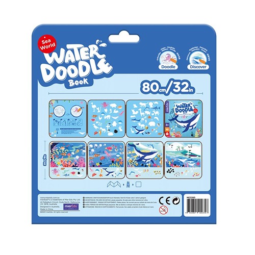 mieredu-water-doodle-boek-paginas Paginas MierEdu water doodle boek onderwaterwereld met zeedieren