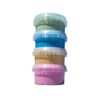 sensoryfun-4kleur-sensorypopp-combinatie.jpg Vier potten in kleur groen, blauw, oranje, rose sensorypopp
