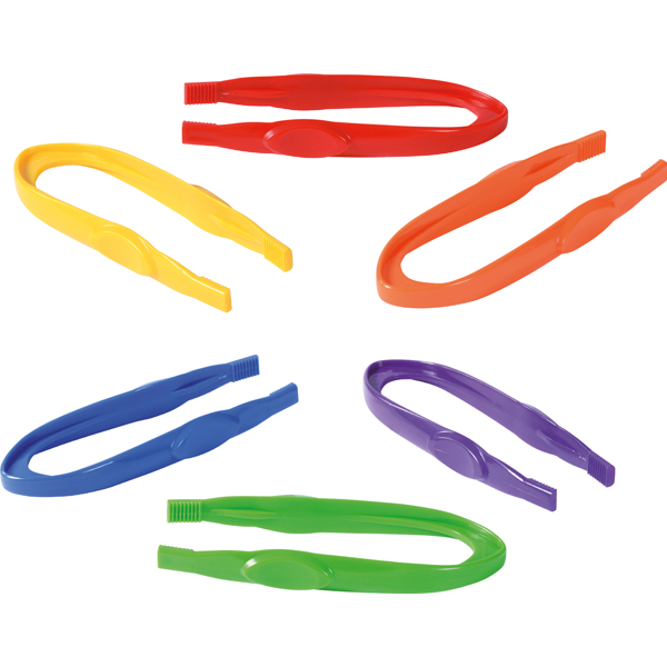Eduplay-tweezers-pincet-kleur-sensorisch Eduply tweezers in 6 verschillende kleuren, pincetten zijn per stuk