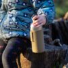 Huckleberry kinder waterfles voor natuur en camping avonturen