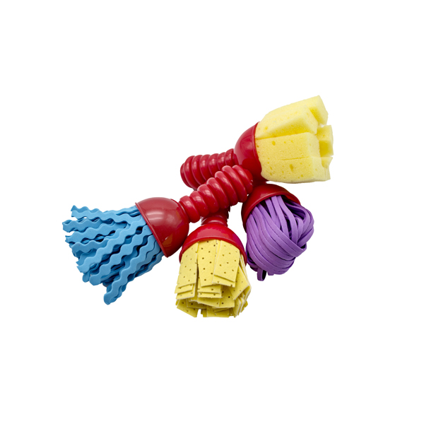 eduplay-texture-wands-set-2-textuurkwasten-kind-kopen.jpg Eduplay Texture Wands Set 2 met vier verschillende sensorische textuurkwasten voor creatief schilderen en knutselen door kinderen vanaf 3 jaar.
