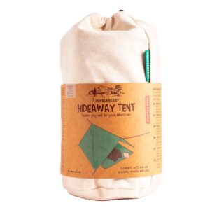 Compacte buitenspeeltent voor bushcraft en avontuur